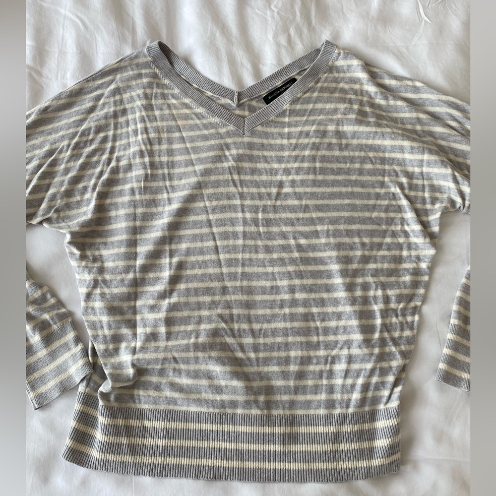 Banana Republic striped forever sweater